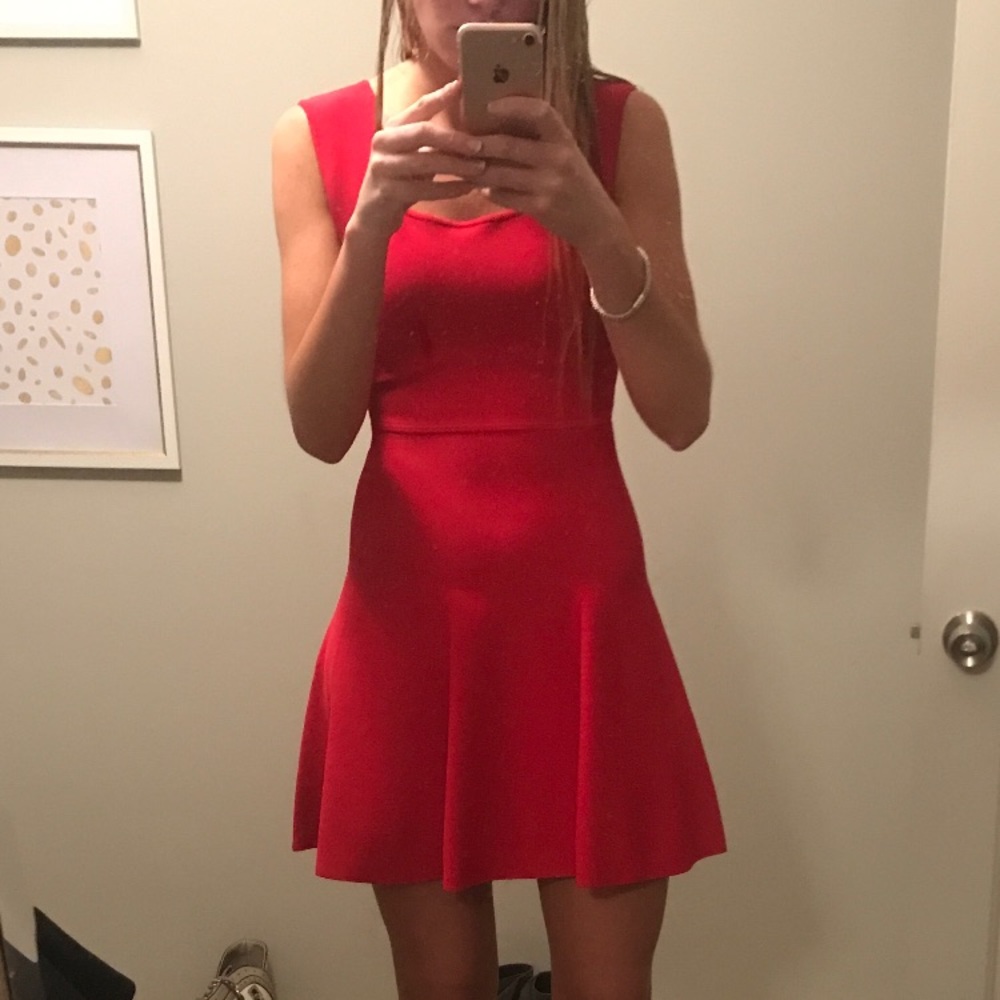 BCBG cocktail dress red